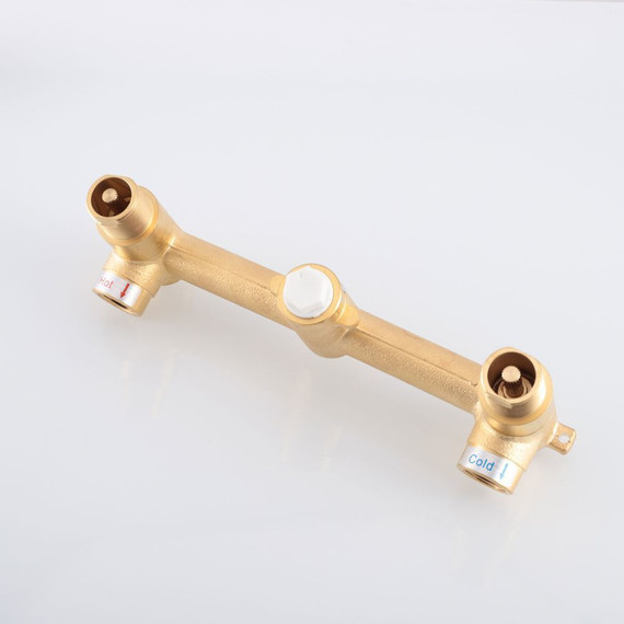 Смеситель для раковины настенный Vincea Groove VBFW-4G1GM, вороненая сталь фото 4