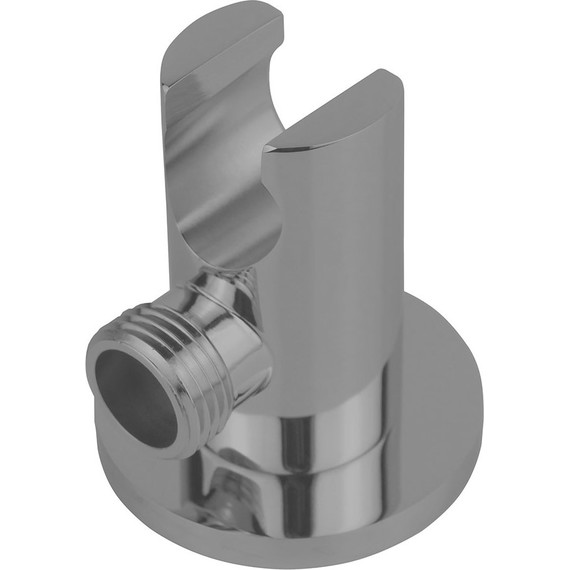 Шланговое подсоединение с держателем Vincea VSC-42GM, вороненая сталь фото 