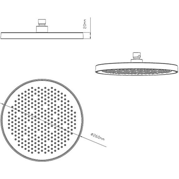 Душевая система для душа с термостатом Vincea VSFW-422T2CH фото 9