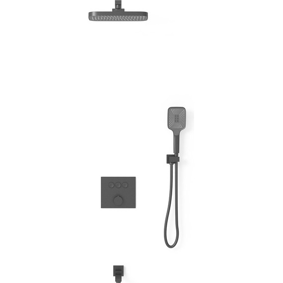 Душевая система для ванны Vincea VSFW-4311MB, черный - 2 Душевая система для ванны Vincea VSFW-4311MB, черный фото 2