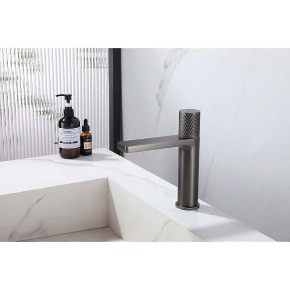 Смеситель для раковины Abber Rund AF8710NG, никель, Цвет производителя: никель фото 2