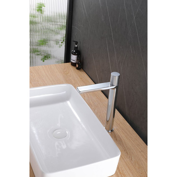 Смеситель для раковины высокий Abber Rund AF8711, Цвет производителя: хром - 2 Смеситель для раковины высокий Abber Rund AF8711, Цвет производителя: хром фото 2