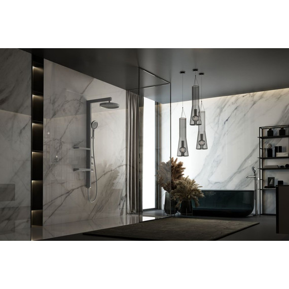 Душевая стойка Vincea Inspire VSFS-3I11GM, вороненая сталь фото 2