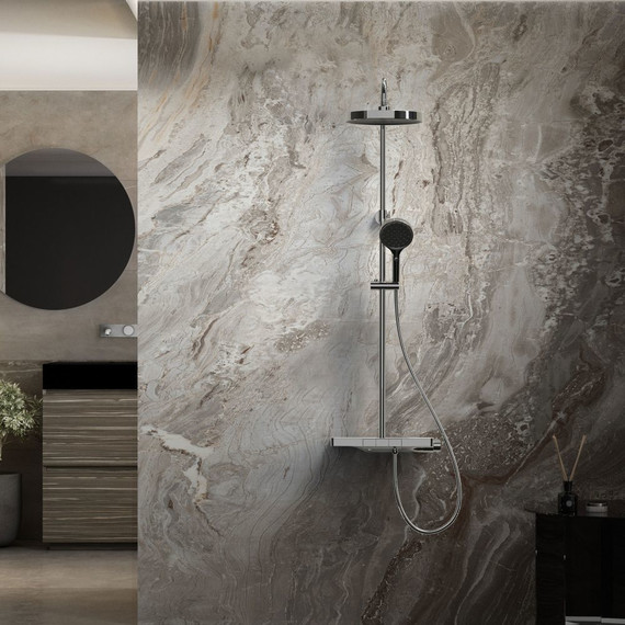 Душевая стойка с термостатом Vincea Inspire VSFS-3I12TCH фото 3