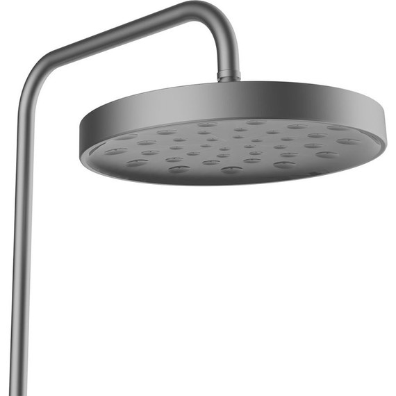 Душевая стойка с термостатом Vincea Inspire VSFS-3I12TGM, вороненая сталь - 6 Душевая стойка с термостатом Vincea Inspire VSFS-3I12TGM, вороненая сталь фото 6