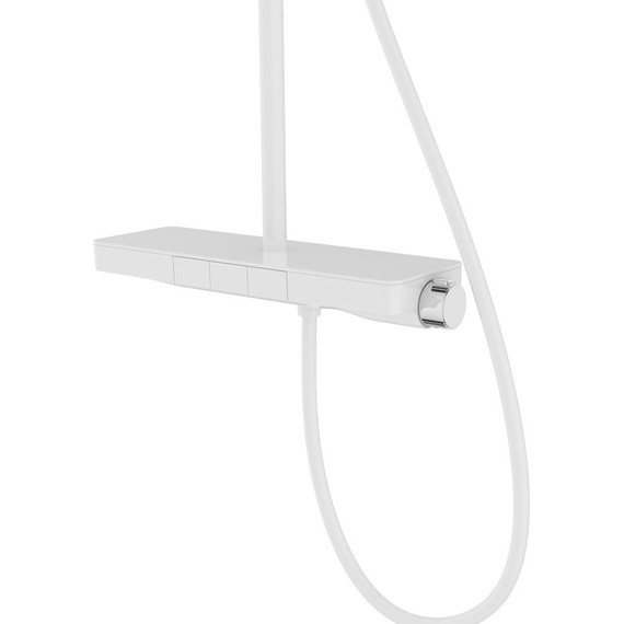 Душевая стойка с термостатом Vincea Inspire VSFS-3I12TW, белый - 4 Душевая стойка с термостатом Vincea Inspire VSFS-3I12TW, белый фото 4