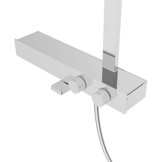 Душевая стойка с термостатом Vincea Inspire VSFS-3I13TCH - 3 Душевая стойка с термостатом Vincea Inspire VSFS-3I13TCH фото 3