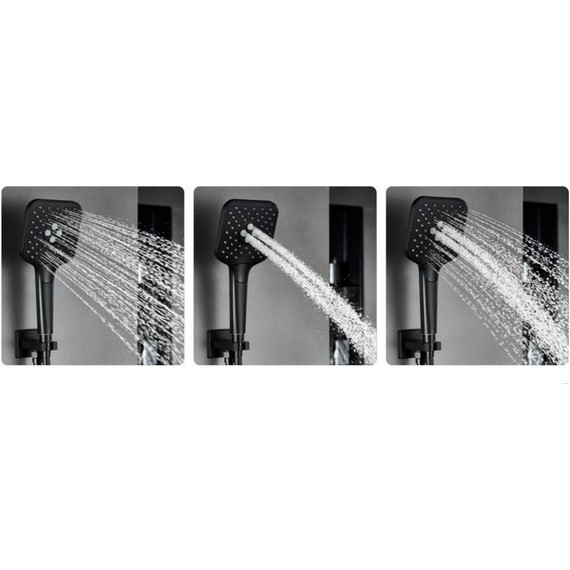 Душевая система для ванны с термостатом Vincea Next VSFW-1N3TCH - 3 Душевая система для ванны с термостатом Vincea Next VSFW-1N3TCH фото 3