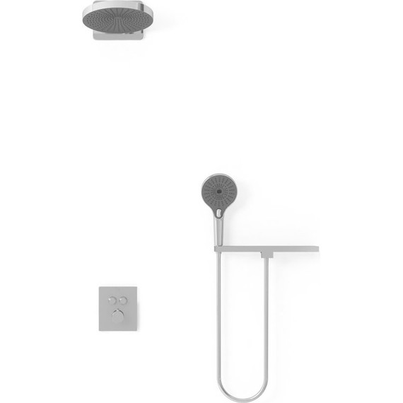 Душевая система для ванны с термостатом Vincea Inspire VSFW-3I21T1RCH - 3 Душевая система для ванны с термостатом Vincea Inspire VSFW-3I21T1RCH фото 3