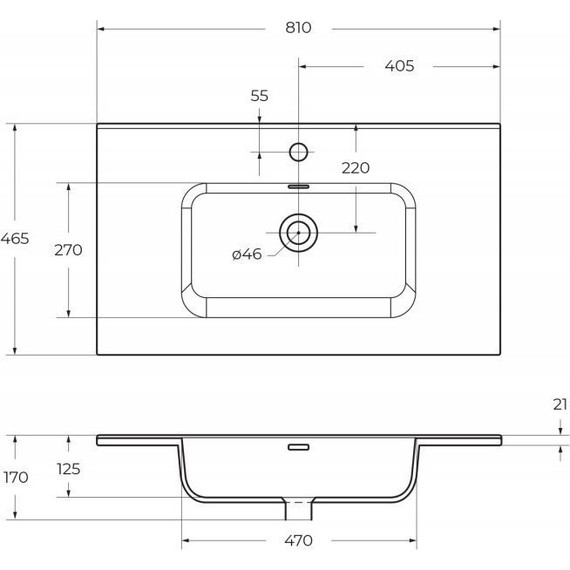 Тумба подвесная с раковиной BelBagno KRAFT-800-1C-SO-RNN 80 см, Rovere Nebrasca Nature фото 16