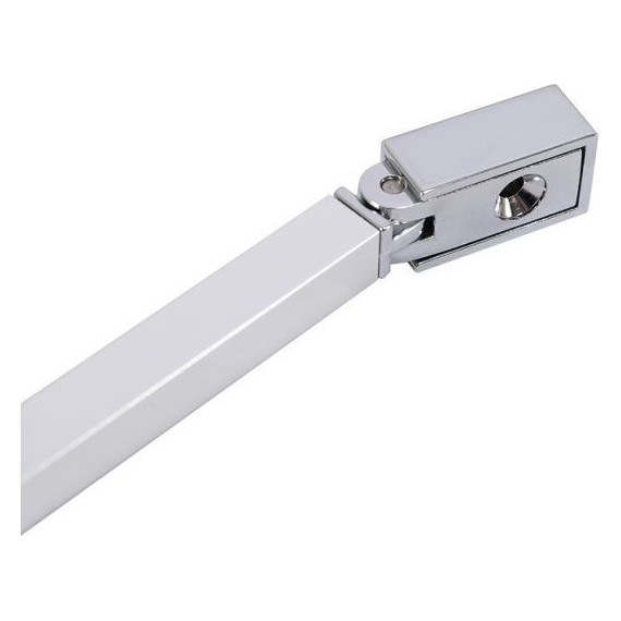 Душевая перегородка Cezares Liberta L-1-TB 80 см (стекло 8 мм), хром/графит - 2 Душевая перегородка Cezares Liberta L-1-TB 80 см (стекло 8 мм), хром/графит фото 2