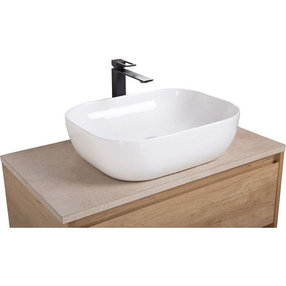 Тумба подвесная со столешницей BelBagno Kraft 100 см KRAFT-1000-1C-SO-RNN+KEP-100-MCO фото 6