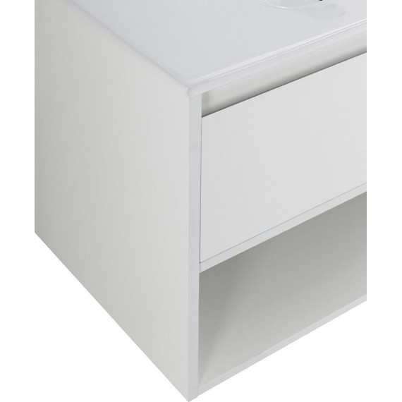 Тумба подвесная с раковиной BelBagno KRAFT-900-1C-SO-BO 90 см, Bianco Opaco (раковина BB900ETL) фото 9