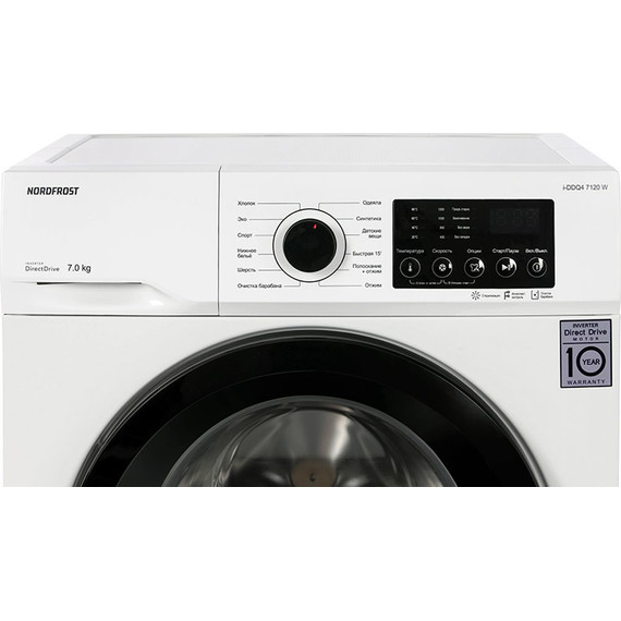 Стиральная машина Nordfrost i-DDQ4 7120 W фото 9