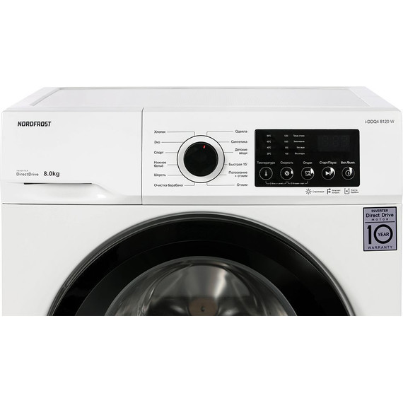 Стиральная машина Nordfrost i-DDQ4 8120 W фото 8