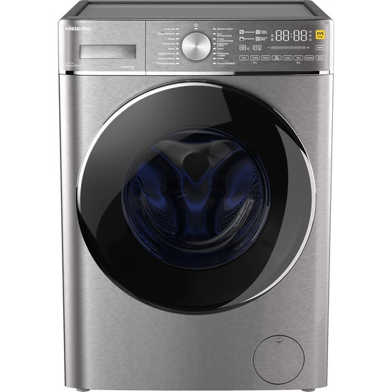 Стиральная машина Hiberg i-DDQ8 - 10614 Ss фото 3