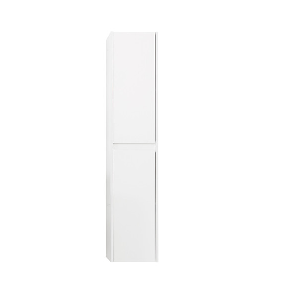 Пенал подвесной BelBagno KRAFT-1600-2A-SC-BO-R 33 см, Bianco Opaco фото 