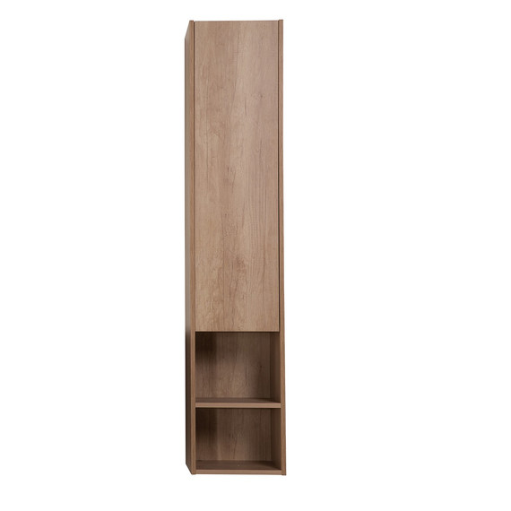 Пенал подвесной BelBagno KRAFT-1600-1A-SC-RNN-L 33 см, Rovere Nebrasca Nature фото 