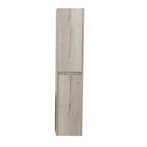 Пенал подвесной BelBagno KRAFT-1600-2A-SC-RGB-R 33 см, Rovere Galifax Bianco фото 