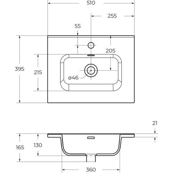 Тумба подвесная с раковиной BelBagno KRAFT 39-500/390-2C-SO-CG 50 см, Cemento Grigio фото 13