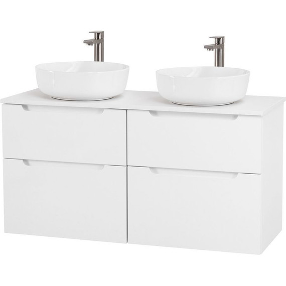 Тумба подвесная со столешницей BelBagno Etna 120 см ETNA-H60-600-2C-SO-BL-P+EK-120-2-BL, Цвет фасада: Bianco Lucido - 4 Тумба подвесная со столешницей BelBagno Etna 120 см ETNA-H60-600-2C-SO-BL-P+EK-120-2-BL, Цвет фасада: Bianco Lucido фото 4