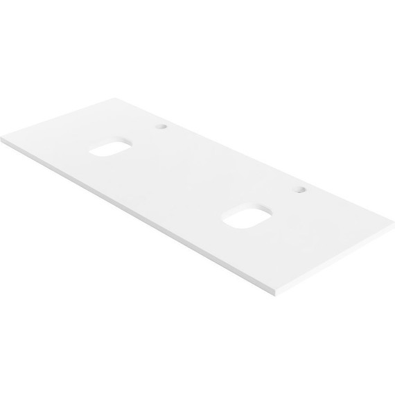 Тумба подвесная со столешницей BelBagno Etna 120 см ETNA-H60-600-2C-SO-BL-P+EK-120-2-BO, Цвет фасада: Bianco Lucido фото 12