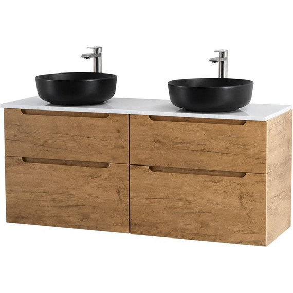 Тумба подвесная со столешницей BelBagno Etna 120 см ETNA-H60-600-2C-SO-RN-P+EK-120-2-BO, Цвет фасада: Rovere Nature - 3 Тумба подвесная со столешницей BelBagno Etna 120 см ETNA-H60-600-2C-SO-RN-P+EK-120-2-BO, Цвет фасада: Rovere Nature фото 3