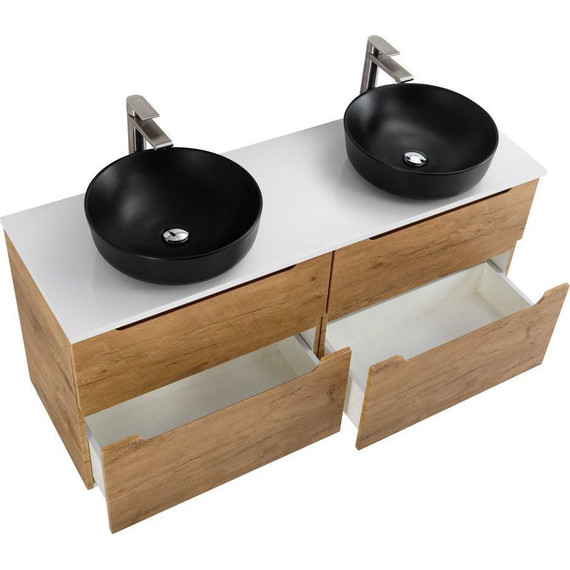 Тумба подвесная со столешницей BelBagno Etna 120 см ETNA-H60-600-2C-SO-RN-P+EK-120-2-BO, Цвет фасада: Rovere Nature - 4 Тумба подвесная со столешницей BelBagno Etna 120 см ETNA-H60-600-2C-SO-RN-P+EK-120-2-BO, Цвет фасада: Rovere Nature фото 4