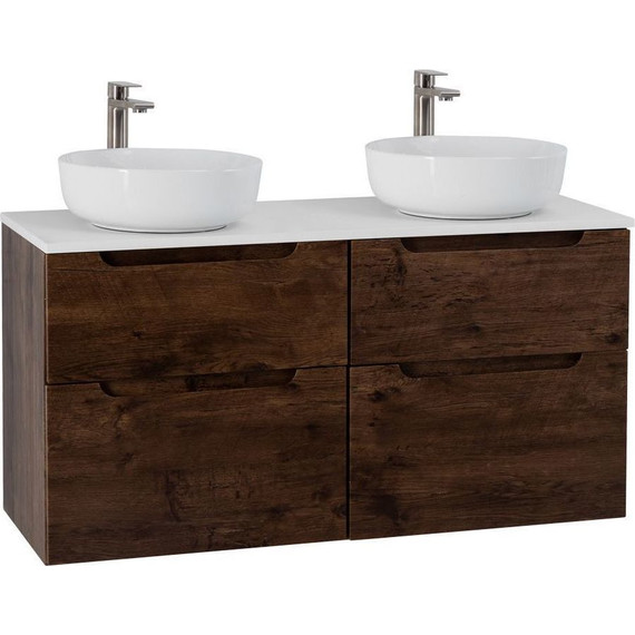 Тумба подвесная со столешницей BelBagno Etna 120 см ETNA-H60-600-2C-SO-RW-P+EK-120-2-BL, Цвет фасада: Rovere Moro - 3 Тумба подвесная со столешницей BelBagno Etna 120 см ETNA-H60-600-2C-SO-RW-P+EK-120-2-BL, Цвет фасада: Rovere Moro фото 3