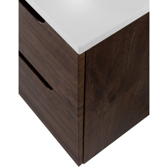 Тумба подвесная со столешницей BelBagno Etna 120 см ETNA-H60-600-2C-SO-RW-P+EK-120-2-BL, Цвет фасада: Rovere Moro - 9 Тумба подвесная со столешницей BelBagno Etna 120 см ETNA-H60-600-2C-SO-RW-P+EK-120-2-BL, Цвет фасада: Rovere Moro фото 9