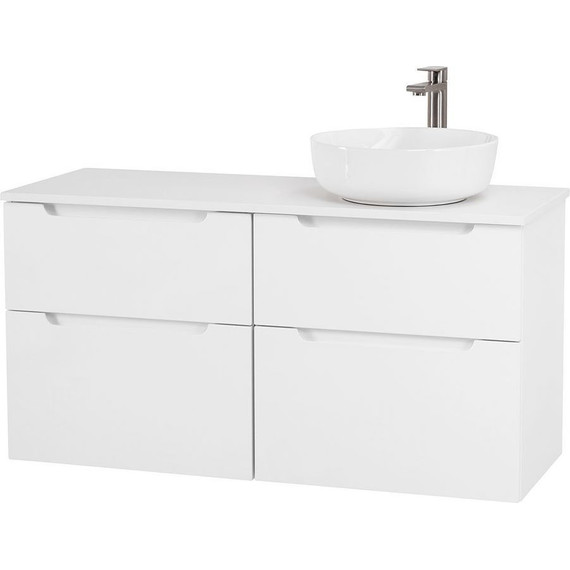 Тумба подвесная со столешницей BelBagno Etna 120 см ETNA-H60-600-2C-SO-BL-P+EK-120-AS-BL-R, Цвет фасада: Bianco Lucido - 4 Тумба подвесная со столешницей BelBagno Etna 120 см ETNA-H60-600-2C-SO-BL-P+EK-120-AS-BL-R, Цвет фасада: Bianco Lucido фото 4