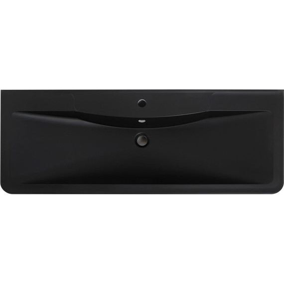 Тумба напольная с раковиной BelBagno ALBANO-1200-2C-PIA-BL 120 см, Bianco Lucido (раковина BB1200/455-LV-ART-ALR-NERO), Цвет фасада: Bianco Lucido Nero фото 8