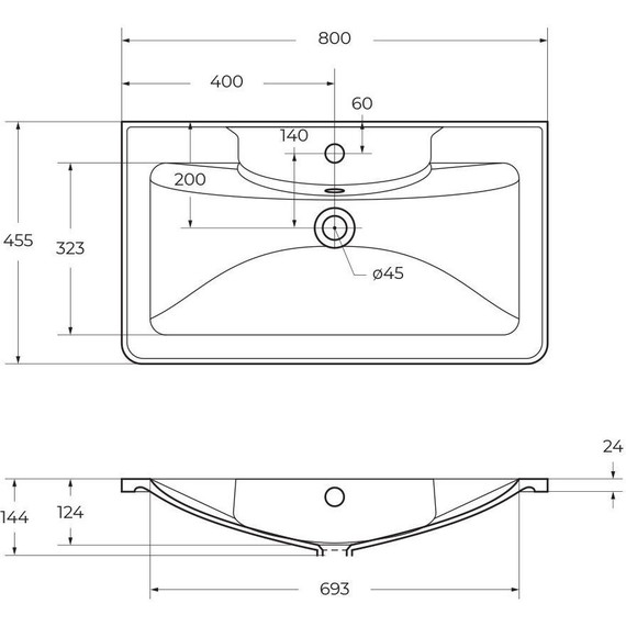 Тумба напольная с раковиной BelBagno ACQUA-1000-2C-PIA-BL 100 см, Bianco Lucido (раковина BB1000/455-LV-ART-ALR-NERO), Цвет фасада: Bianco Lucido Nero - 13 Тумба напольная с раковиной BelBagno ACQUA-1000-2C-PIA-BL 100 см, Bianco Lucido (раковина BB1000/455-LV-ART-ALR-NERO), Цвет фасада: Bianco Lucido Nero фото 13