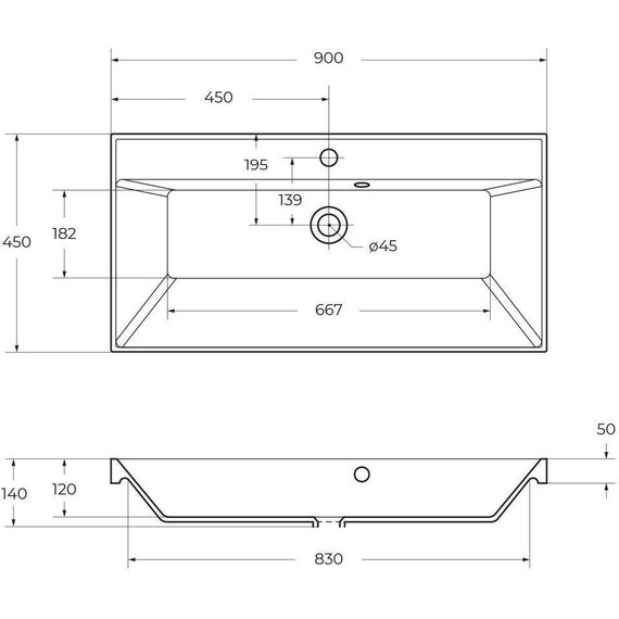 Тумба подвесная с раковиной BelBagno VITTORIA-900-2C-SO-TB-P 90 см, Toros Bianco (раковина BB900/450-LV-ART-AST-NERO) фото 11