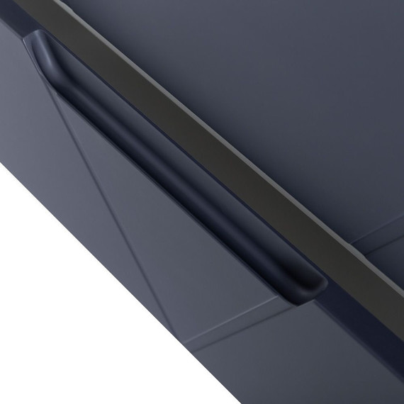 Тумба подвесная с раковиной BelBagno VITTORIA-1000-2C-SO-GO-P 100 см, Grigio Opaco (раковина BB1000/450-LV-ART-AST-NERO) фото 12