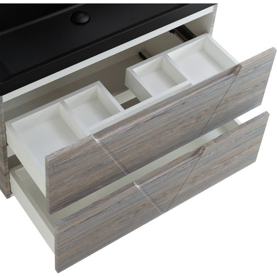 Тумба подвесная с раковиной BelBagno VITTORIA-900-2C-SO-PINO-P 90 см, Pino (раковина BB900/450-LV-ART-AST-NERO) - 7 Тумба подвесная с раковиной BelBagno VITTORIA-900-2C-SO-PINO-P 90 см, Pino (раковина BB900/450-LV-ART-AST-NERO) фото 7