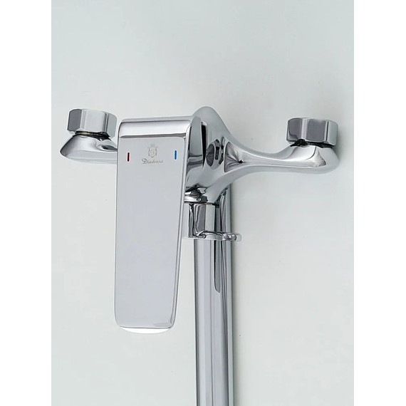 Смеситель для ванны Diadonna D80-222141 с душевым гарнитуром, Цвет производителя: хром фото 8