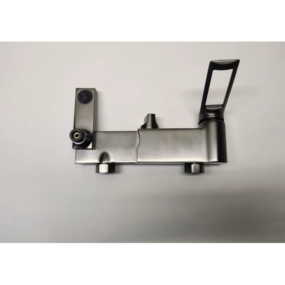 Душевая стойка Haiba HB24817-3, вороненная сталь - 5 Душевая стойка Haiba HB24817-3, вороненная сталь фото 5