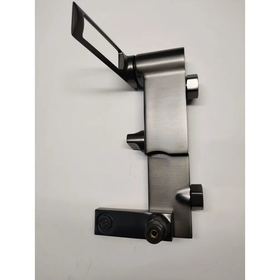 Душевая стойка Haiba HB24817-3, вороненная сталь - 9 Душевая стойка Haiba HB24817-3, вороненная сталь фото 9