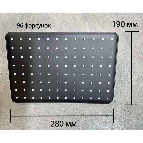 Душевая стойка Haiba HB24817-7, чёрный матовый - 6 Душевая стойка Haiba HB24817-7, чёрный матовый фото 6
