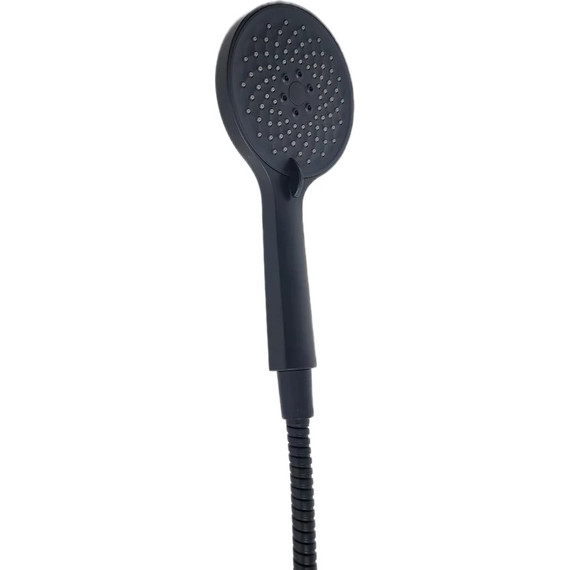 Смеситель для ванны Haiba HB60816-7, чёрный матовый фото 2