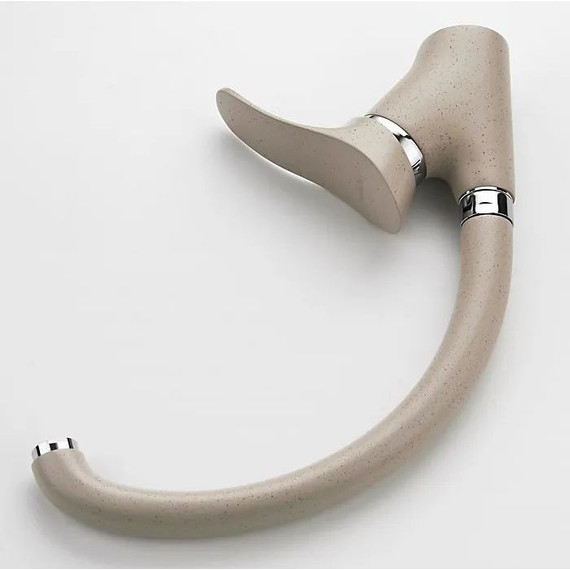 Смеситель для кухни Ledeme L4101K, бежевый фото 3