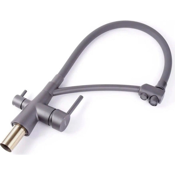 Смеситель для кухни Ledeme L4855U-12, графит - 2 Смеситель для кухни Ledeme L4855U-12, графит фото 2