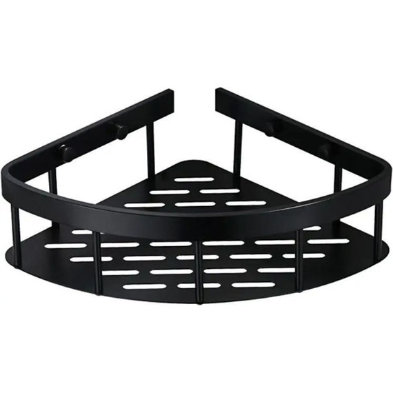 Полка угловая Ledeme L5507-1, черный - 9 Полка угловая Ledeme L5507-1, черный фото 9