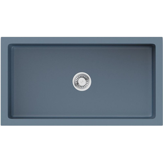 Кухонная мойка Omoikiri Mikura 83 SB 4997083, smoky blue, Цвет производителя: smoky blue фото 