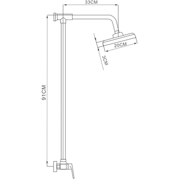 Душевая стойка Potato P3525 - 2 Душевая стойка Potato P3525 фото 2