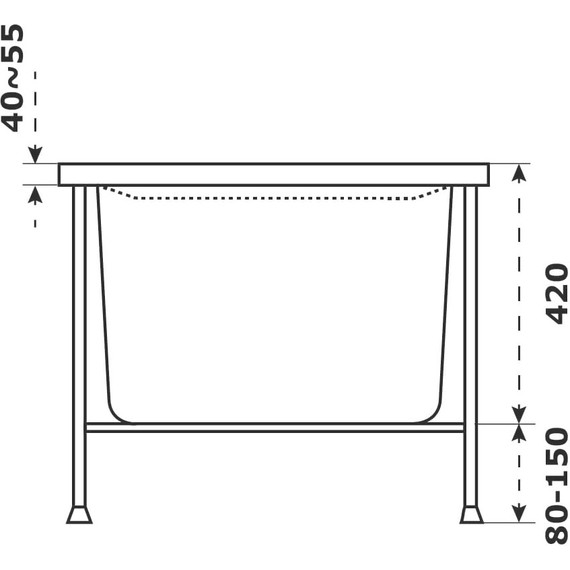 Ванна акриловая Azario Бали 170x75 см БАВ0104, Размер - мм: 1700х750 - 4 Ванна акриловая Azario Бали 170x75 см БАВ0104, Размер - мм: 1700х750 фото 4