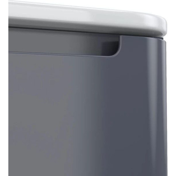 Тумба подвесная с раковиной Iddis Edifice 100 см EDI10D0i95K, темно-серый фото 5