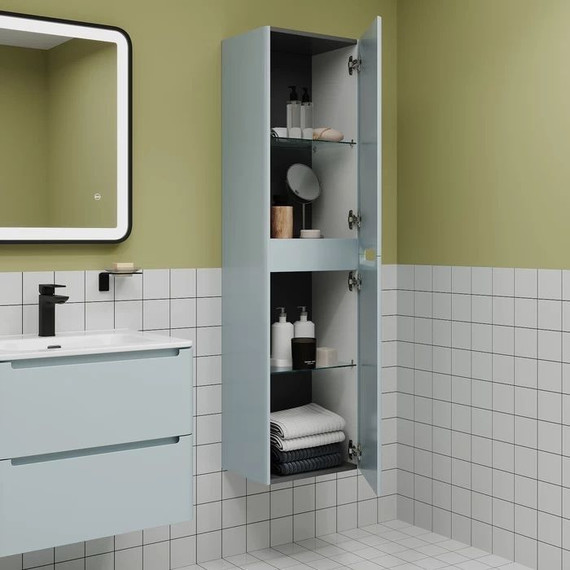 Пенал подвесной Iddis Edifice 40 см EDI40B0i97, голубой фото 6