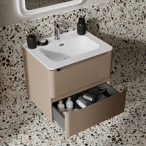 Тумба подвесная с раковиной Iddis Edifice 60 см EDI60C0i95K, капучино - 8 Тумба подвесная с раковиной Iddis Edifice 60 см EDI60C0i95K, капучино фото 8